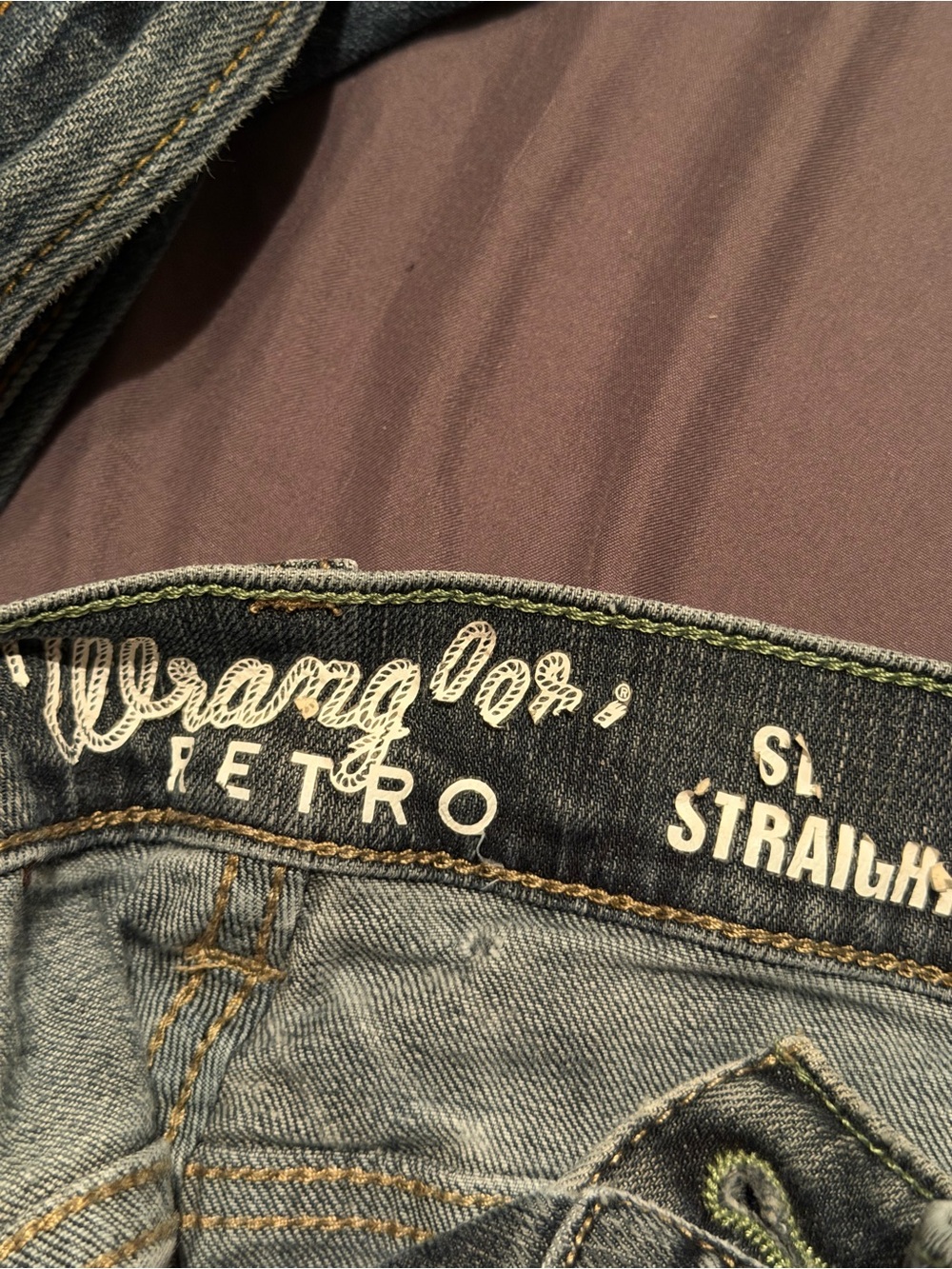 Wrangler Retro Men’s Slim Straight Jeans 40x34 Jerome 88MWZJM